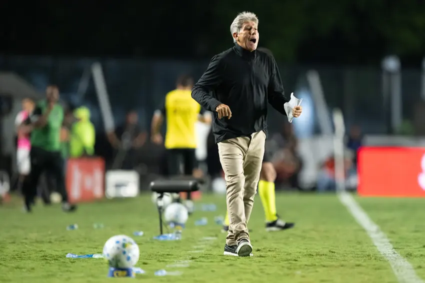 Técnico do Vasco, Renato Gaúcho durante partida contra o Paysandu pela Copa Do Brasil 2026 (Foto: Jorge Rodrigues/AGIF/Folhapress)