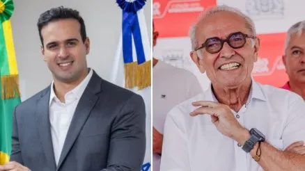 Lucas e Cícero aparecem empatados na pesquisa estimulada Montagem - Reprodução/Instagram @lucasribeiropb e Reprodução/Instagram @cicerolucena