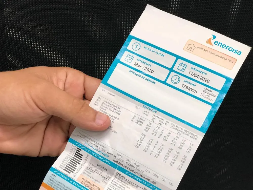 O custo adicional da bandeira é de R$ 1,885 a cada 100 kWh consumidos