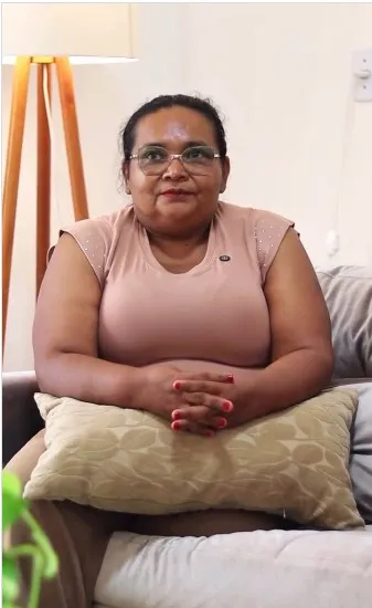 Exemplo de superação: Erigernaide abriu as portas de sua casa em Patos para acolher uma adolescente pelo Serviço Família Acolhedora. (Foto: Reprodução/Semudes)