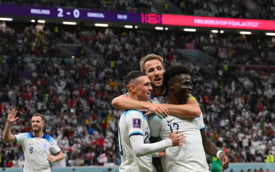 Seleção da Inglaterra (Foto: ELLIS / AFP)