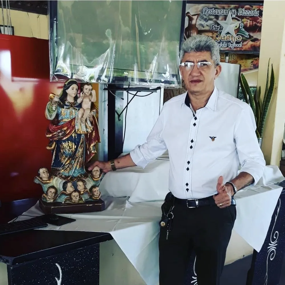Dias Neto, administrador do Pirão de Queijo Coreto II: “O sucesso do Coreto II neste São João é o sucesso da nossa tradição”. (Foto: Acervo Pessoal)