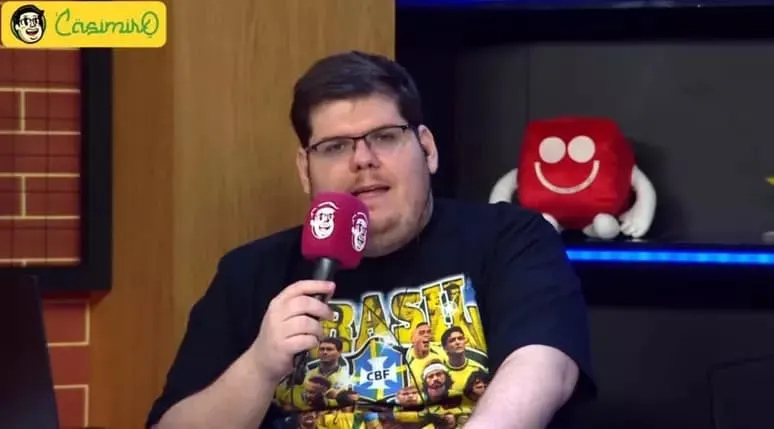 Casimiro, sócio da CazéTV - Foto: Reprodução/ CazéTV