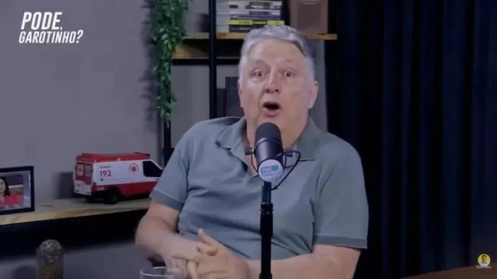 Anthony Garotinho no podcast “Pode, Garotinho?” - Foto: @blogdogarotinho via YouTube / Estadão