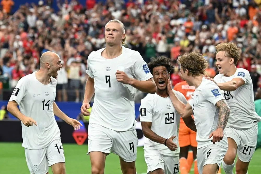 Haaland, atacante da Noruega - Foto: Paul Ellis/AFP