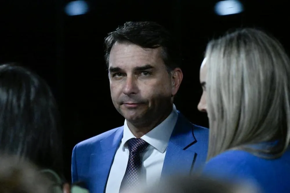 Flávio Bolsonaro: senador e pré-candidato a presidente da República - Foto: Carlos Moura/Agência Senado