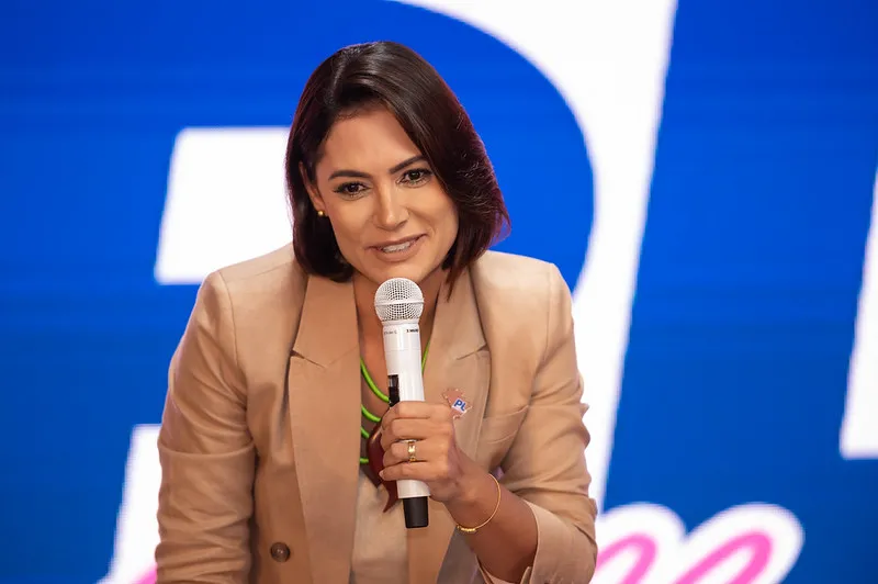 Michelle Bolsonaro descarta ser vice de Zema: “não há nenhuma possibilidade de isso acontecer”