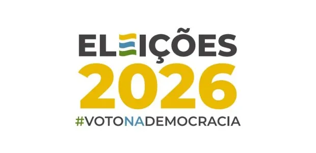 Logo das Eleições 2026. Arte: Secom/TSE