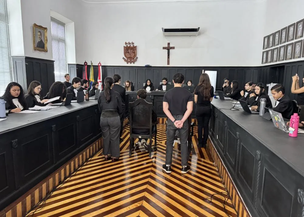 O Júri Simulado foi realizdo por alunos da UFPB