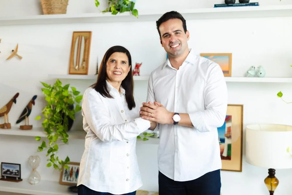 Lígia Feliciano e Lucas Ribeiro (Foto: Assessoria)