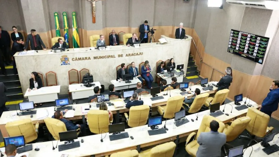  Fernanda Sales/Câmara dos Vereadores de Aracajú Câmara municipal é o lugar onde vereadoras mais sofrem agressões