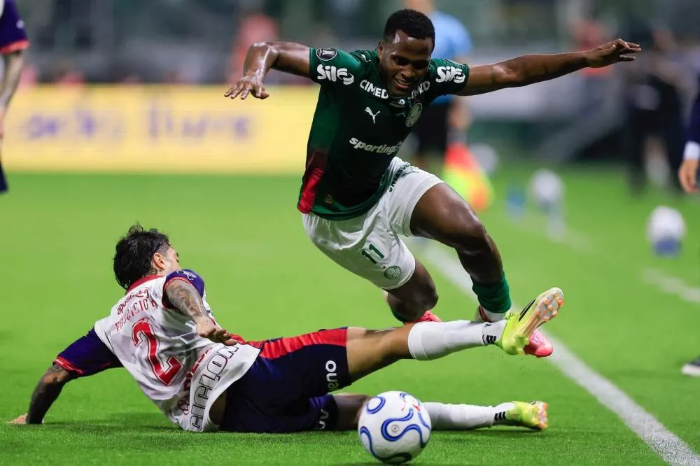 Palmeiras não conseguiu vencer na ida das oitavas da Libertadores - Foto: Divulgação / Conmebol