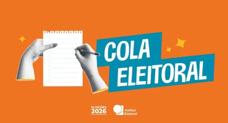 Justiça Eleitoral orienta cola eleitoral para agilizar votação nas Eleições 2026