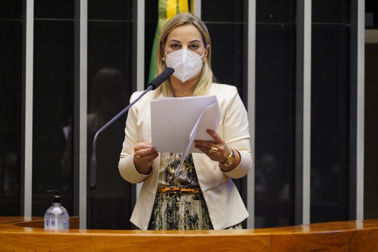 Katia Sastre: agressor de mulher militar deve ser julgado por juiz independente e imparcial - (Foto: Pablo Valadares/Câmara dos Deputados)