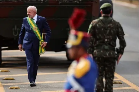 Desfile começou às 9h na Esplanada dos Ministérios, com presença do presidente e outras autoridades Adriano Machado/Reuters - 07.09.2026