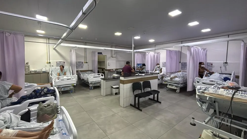 Hospital de Patos registra 276 atendimentos e 53 cirurgias no plantão do fim de semana