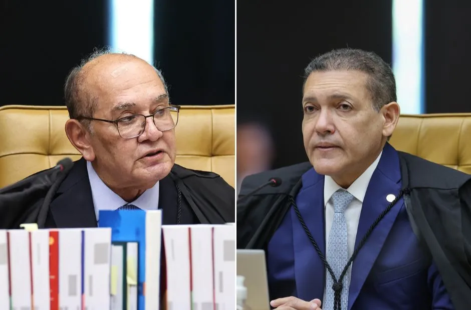 Os ministros Gilmar Mendes e Kassio Nunes Marques - Foto: Alejandro Zambrana/STF e Rosinei Coutinho/STF