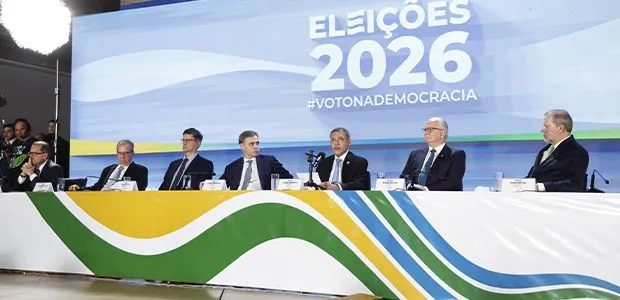 Presidente do TSE faz balanço do 2º turno das Eleições 2026. Foto: Luiz Roberto/Secom/TSE