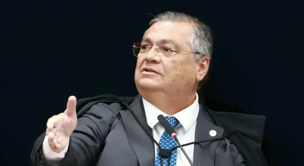 O ministro do STF, Flávio Dino, mandou a PF investigar denúncia de financiamento estrangeiro à campanha de Flávio - Foto: Luiz Silveira/STF