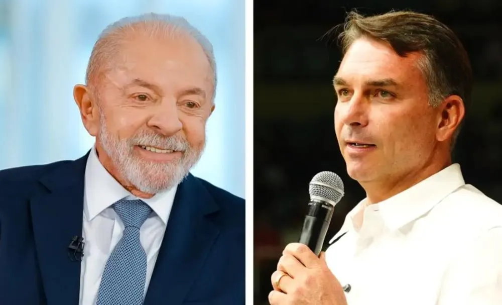 Centrão reconhece vitória de Lula e isola Flávio Bolsonaro na contestação das eleições - Foto: Lula Oficial e Charles Vieira/Campanha Flávio Bolsonaro