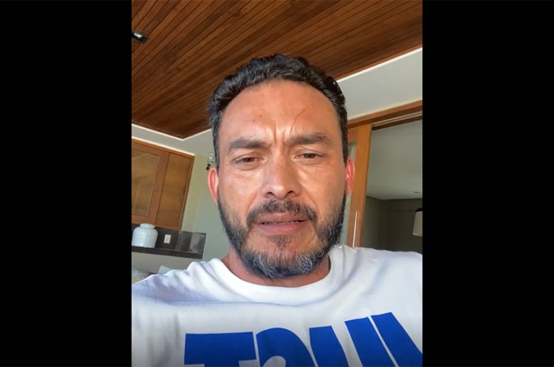 Em vídeo divulgado na internet, o senador relativiza agressão sofrida por uma mulher em seu estado (RN). Ele foi às redes se manifestar sobre tais declarações. Bancada Feminina do Senado soltou nota de repúdio - Reprodução/Instagram capitaostyvensonsenado