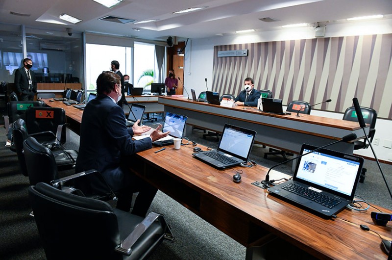 A Comissão de Transparência, Fiscalização e Controle (CTFC) não obteve quórum suficiente nesta segunda-feira (9) para votar cinco projetos que constavam da pauta - Roque de Sá/Agência Senado