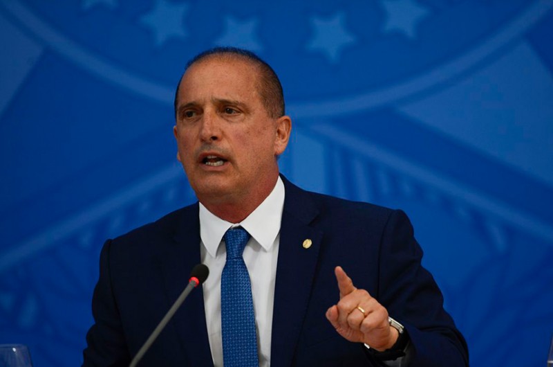 O ministro Onyx Lorenzoni (na foto) negou as acusações feitas pelo deputado Luis Miranda quanto às negociações para a compra da vacina Covaxin - Agência Brasil/EBC