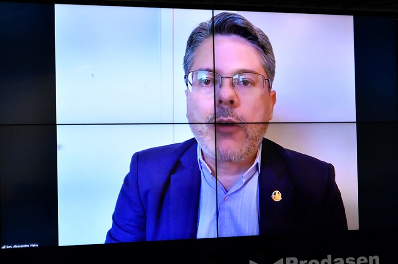 Alessandro assumiu a ideia legislativa e apresentou o projeto - Waldemir Barreto/Agência Senado