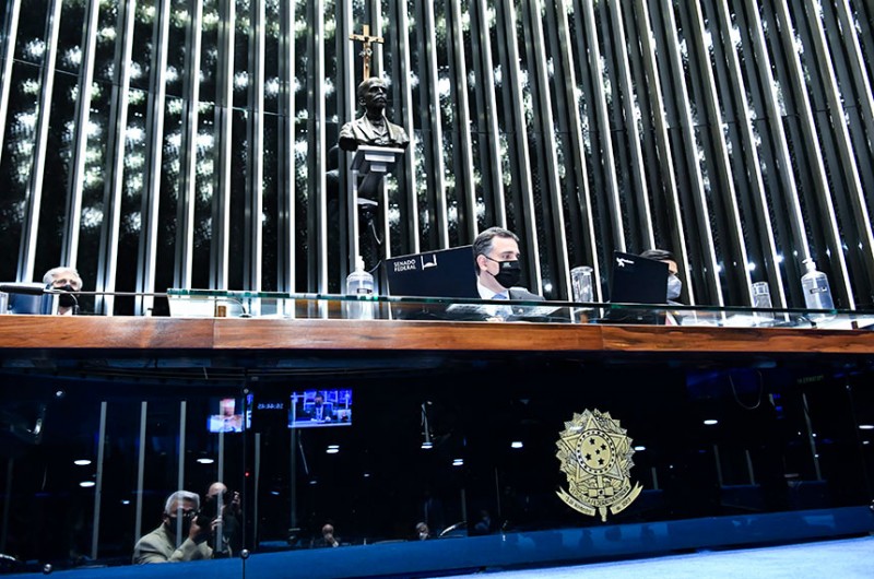 O PL 2.350/2021 foi retirado de pauta por decisão do Presidente do Senado, Rodrigo Pacheco - Waldemir Barreto/Agência Senado