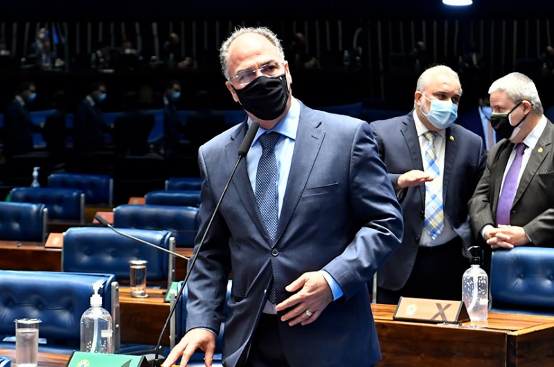 O líder do governo, Fernando Bezerra Coelho (MDB-PE), pediu o adiamento da votação do PL 823/2021 que concede auxílio financeiro aos agricultores familiares afetados pela pandemia da covid-19 - Waldemir Barreto/Agência Senado