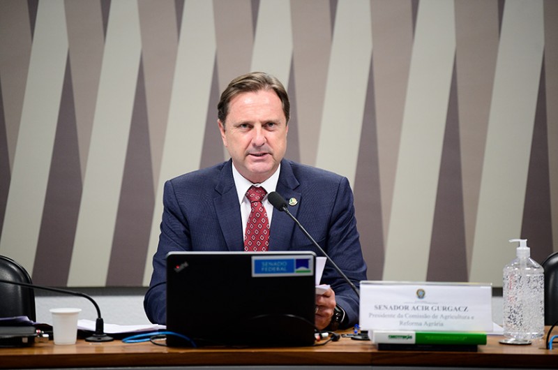 Acir Gurgacz é presidente da comissão e autor do requerimento para a audiência - Pedro França/Agência Senado