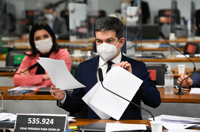 A convocação de Catori foi requerida pelo vice-presidente da CPI, senador Randolfe Rodrigues - Jefferson Rudy/Agência Senado