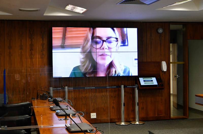 A relatora, senadora Leila Barros (Cidadania-DF), apresentou substitutivo ampliando o alcance do projeto original, do senador Fernando Bezerra (MDB-PE) - Leopoldo Silva/Agência Senado