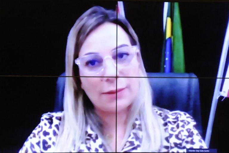 Deputada Policial Katia Sastre, relatora do projeto de lei - (Foto: Gustavo Sales/Câmara dos Deputados)