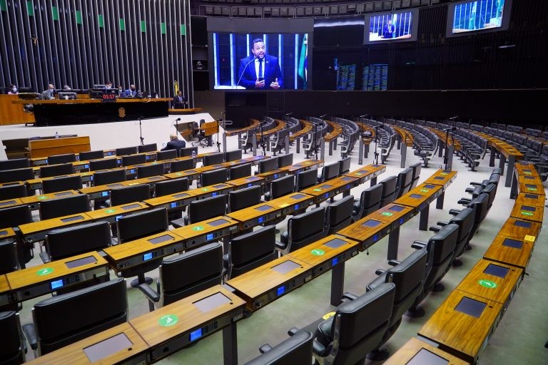Sessão do Plenário da Câmara dos Deputados - (Foto: Pablo Valadares/Câmara dos Deputados)
