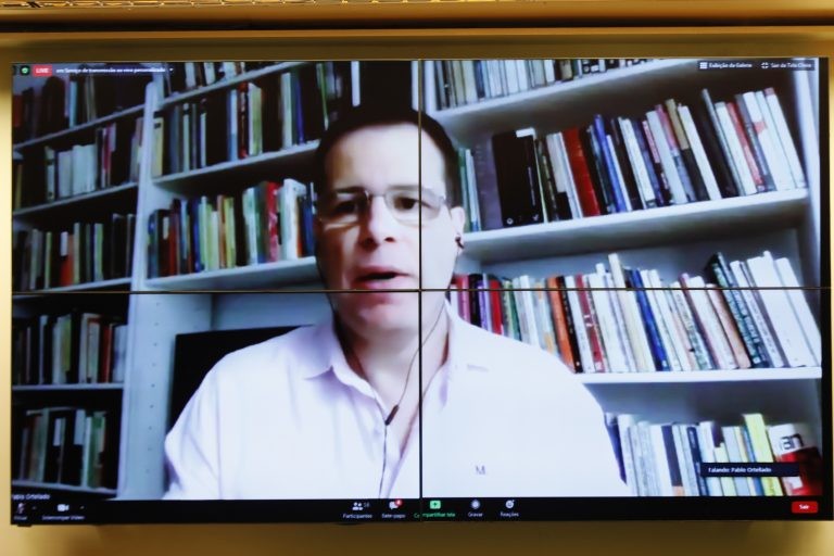 Professor Pablo Ortellado, da USP: “É uma medida equilibrada - (Foto: Gustavo Sales/Câmara dos Deputados)