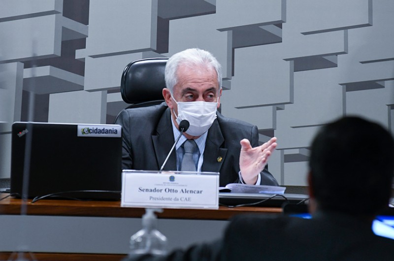 Otto Alencar é o presidente da Comissão de Assuntos Econômicos; os integrantes da CAE também aprovaram pedido pela rejeição de medida provisória editada pelo governo nesta terça - Roque de Sá/Agência Senado