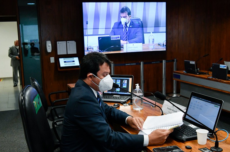A Comissão de Fiscalização e Controle (CTFC) aprovou parecer favorável do senador Reguffe, nesta terça-feira (31). O relatório chegou a ser lido na segunda-feira, mas não houve quórum para votação - Leopoldo Silva/Agência Senado