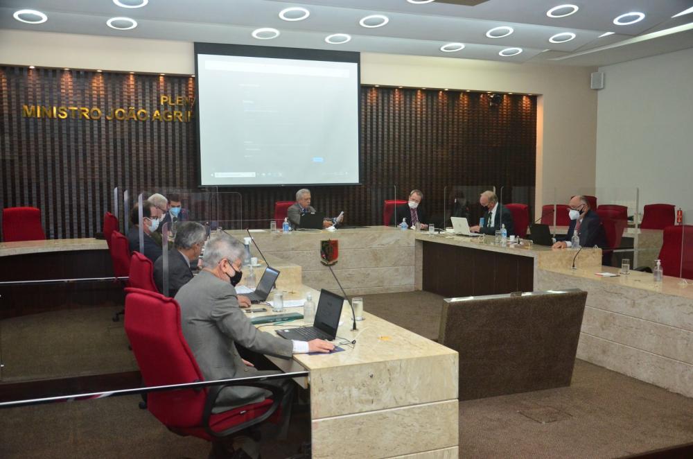 Pleno do TCE (Foto: Divulgação)