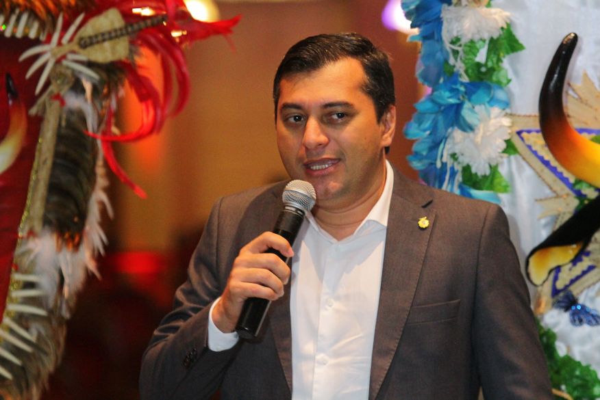 Governador do Amazonas, Wilson Lima (PSC). (Foto: Sandro Pereira / Folhapress)