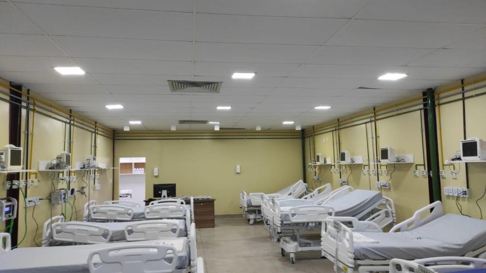 Leitos para tratamento contra coronavírus (Foto: Divulgação/Secom-PB)