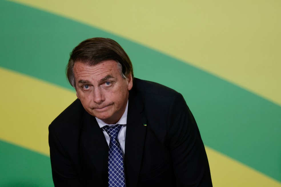 O presidente Jair Bolsonaro em cerimônia no Planalto em 10 de novembro — Foto: Ueslei Marcelino/Reuters