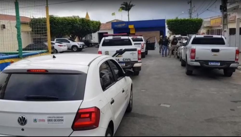 Material apreendido durante a operação (Foto e Vídeo: Divulgação/Polícia Civil)