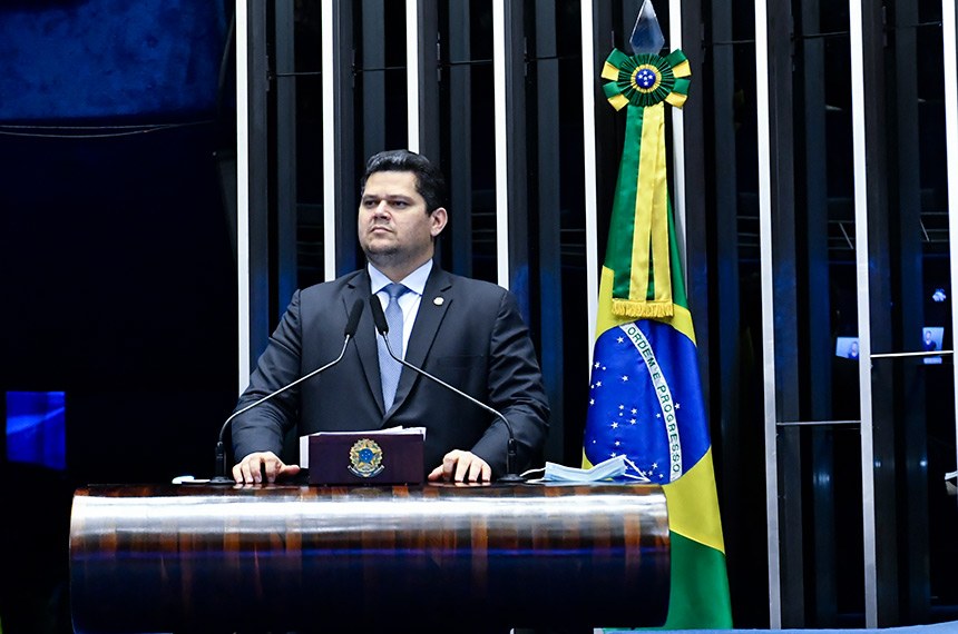 Senador Davi Alcolumbre (DEM-AP). Fonte: Agência Senado