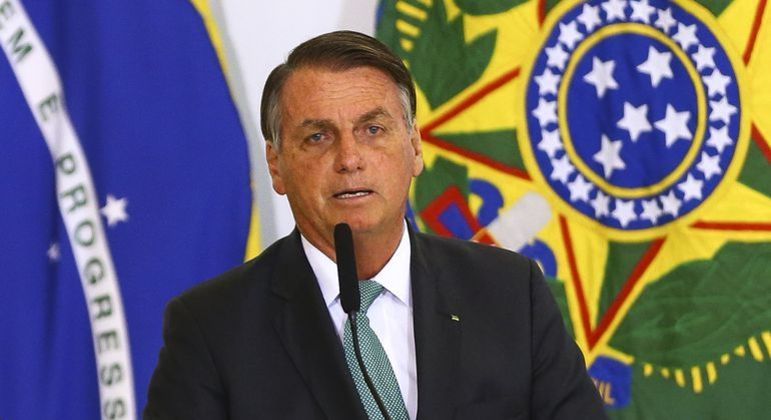 Bolsonaro pressionou Congresso por reajuste para policiais no fim de 2021 MARCELO CAMARGO / AGÊNCIA BRASIL