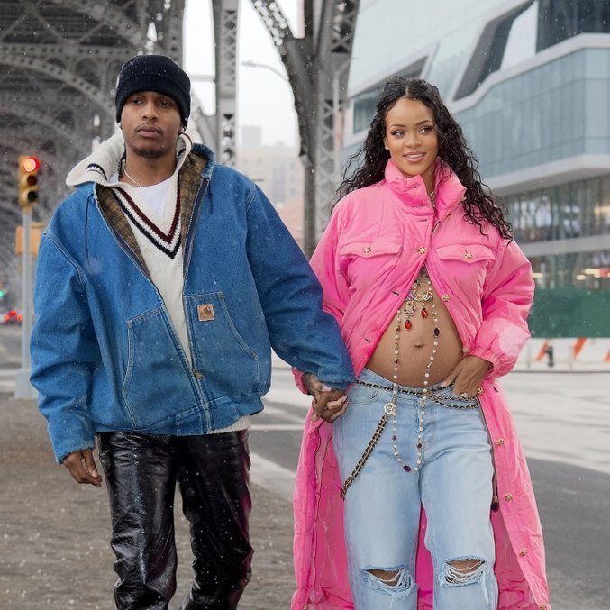 Rihanna e A$AP Rocky (Foto: Reprodução)