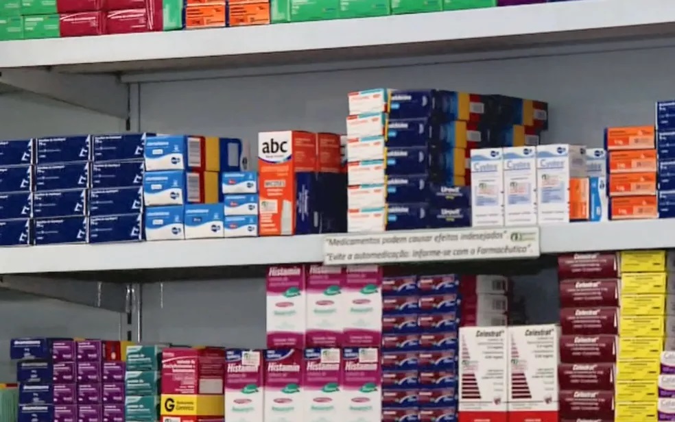 Remédios terão reajuste de 10,89%, diz Sindusfarma — Foto: Reprodução/EPTV