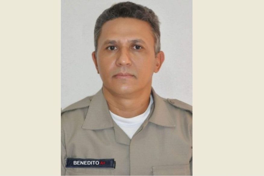 O sargento segue internado na enfermaria do Hospital de Trauma de Campina Grande (Foto: Reprodução)