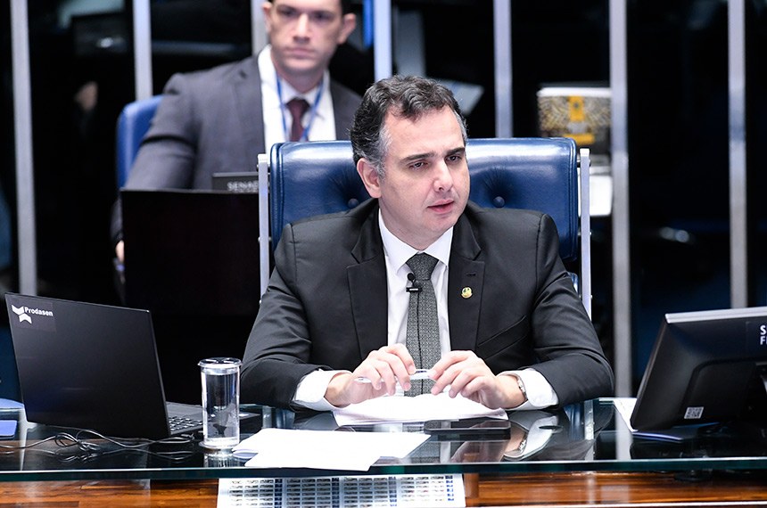 Presidente do Senado, Rodrigo Pacheco Fonte: Agência Senado