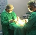 As cirurgias aconteceram entre as 18h da sexta e a meia noite deste domingo